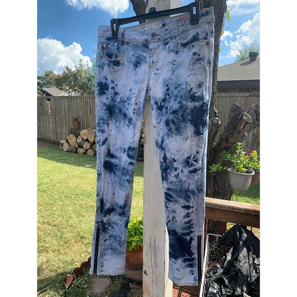 Vintage Hang Ten Skinny Jeans - Sz 9 - Picture 1 of 7